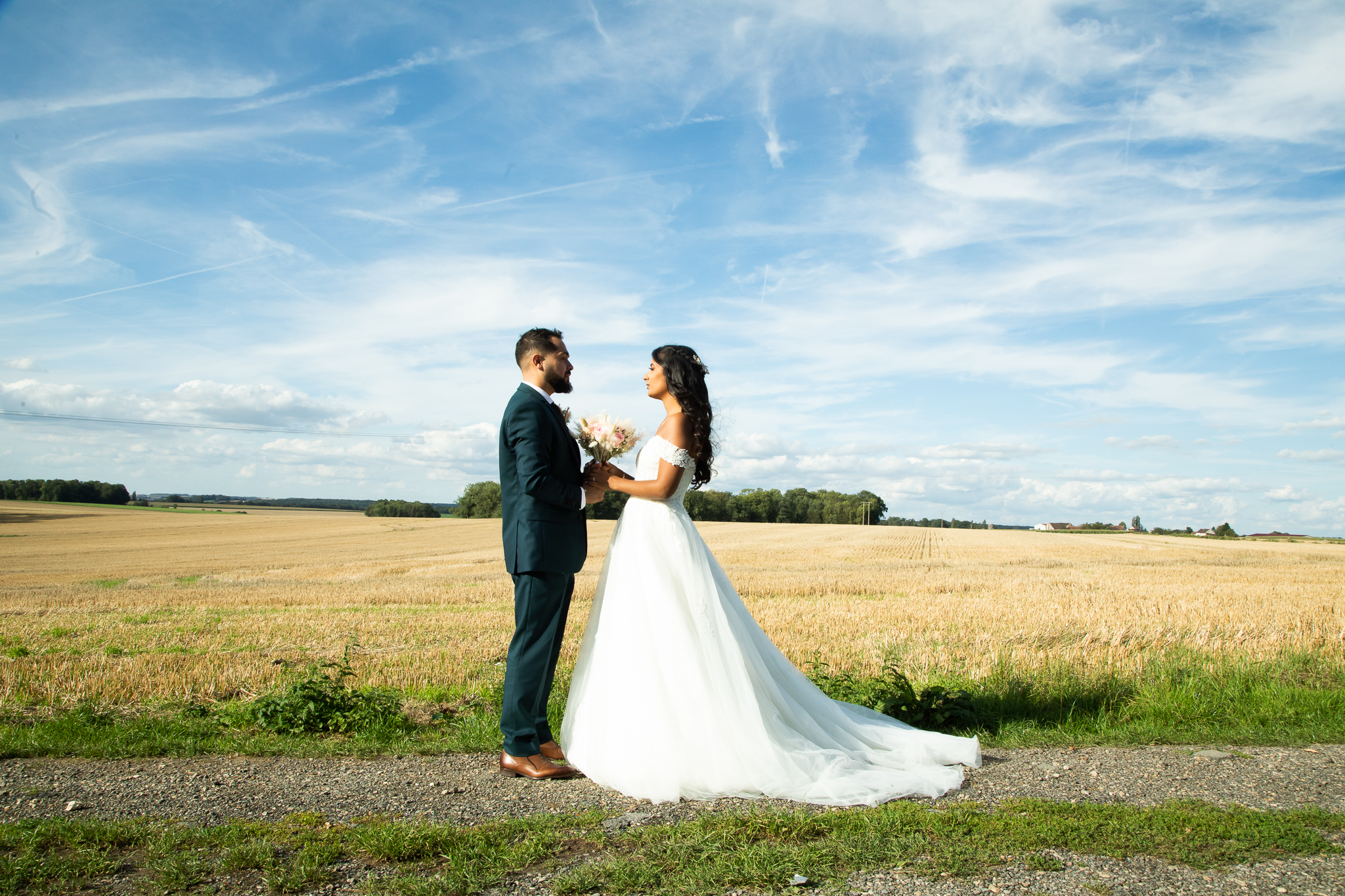 michael dia -7 photo de mariage couple
